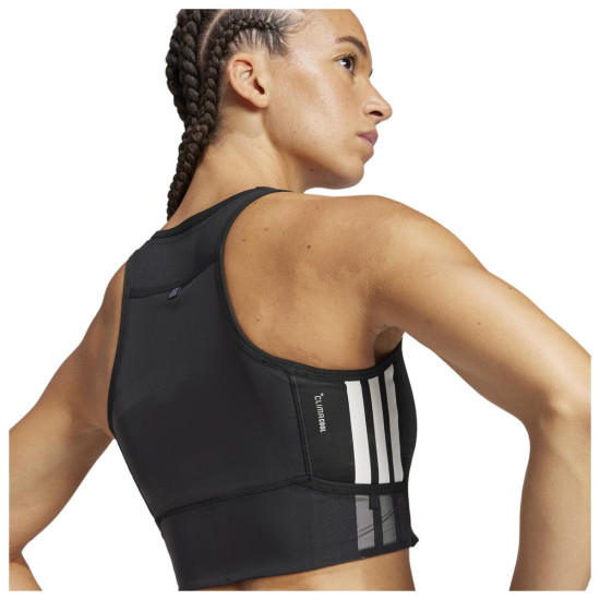 Adidas Γυναικεία αμάνικη μπλούζα Adizero Running Crop Top Adidas Γυναικεία αμάνικη μπλούζα Adizero Running Crop Top
